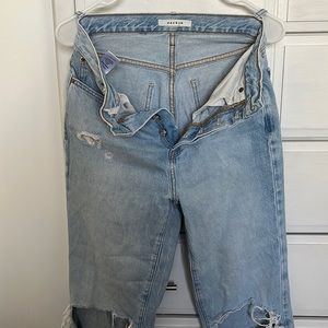 They are a lighter blue